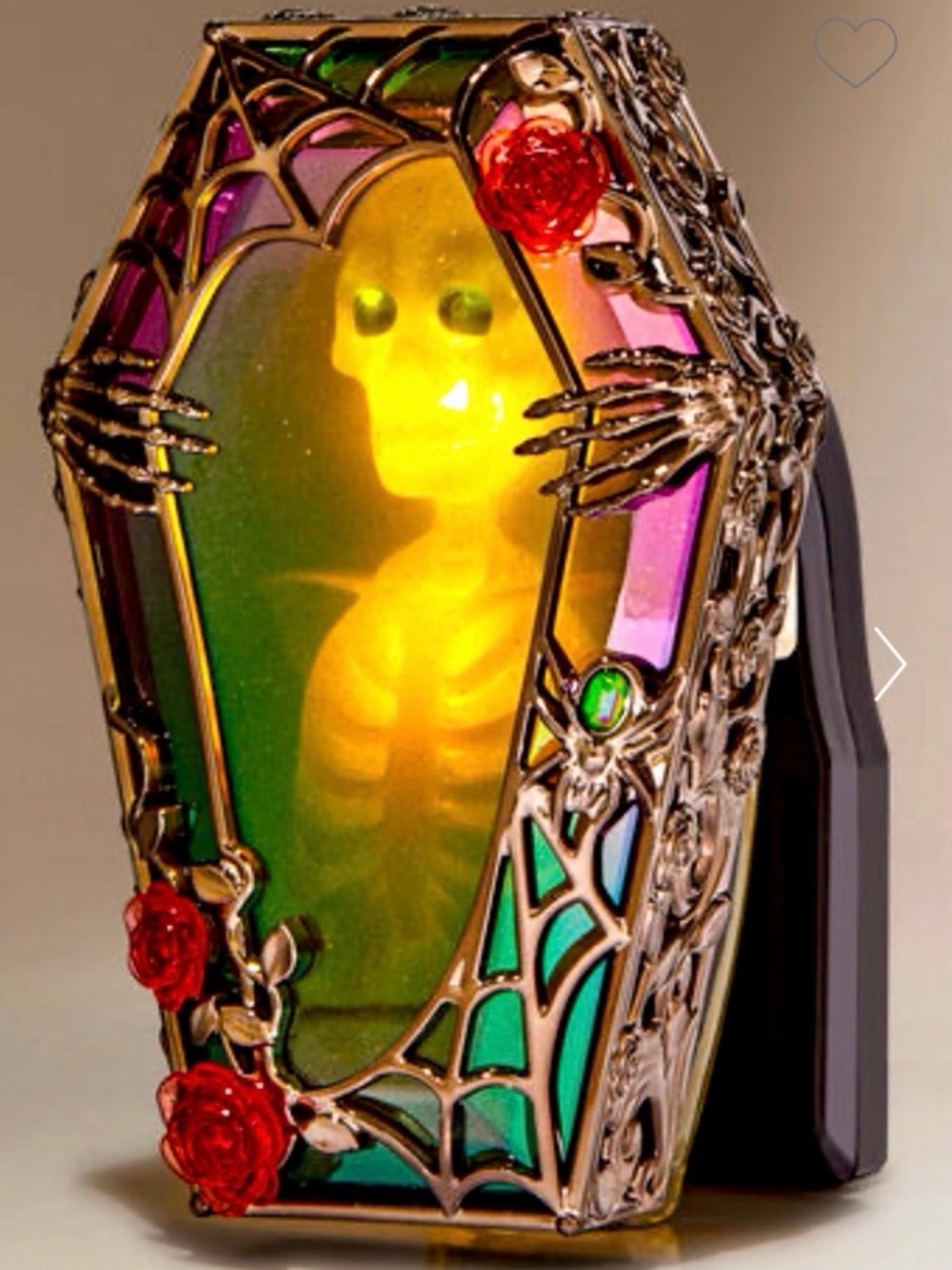 Bath & Body Works Spooky Coffin Light-Up Wallflowers Fragrance Plug